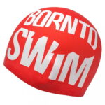 Seamless cap BornToSwim® – ELITE – Red
