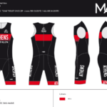 Athens Triathlon Tri-Suit without Sleeves/ with Pad (pro series)