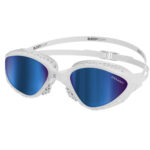 Buddyswim Goggles OzeanX White/Blue Mirror