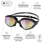 Buddyswim Goggles OzeanX Black/Iridium Mirror - Image 3