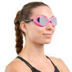 Buddyswim Goggles Ozean Pink-Black/Smoke - Image 4