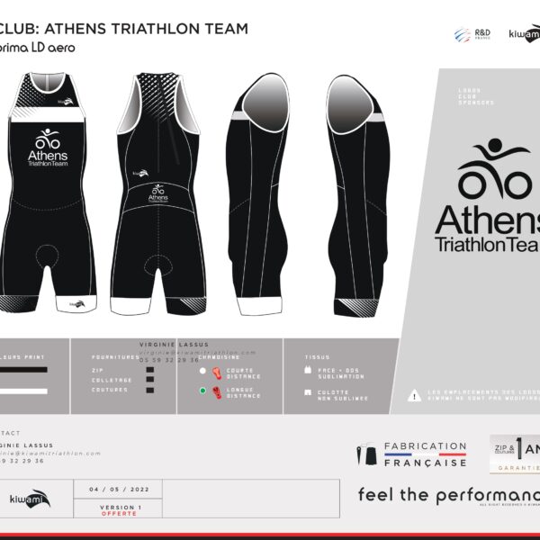 CLUB: ATHENS TRIATHLON TEAM prima LD aero